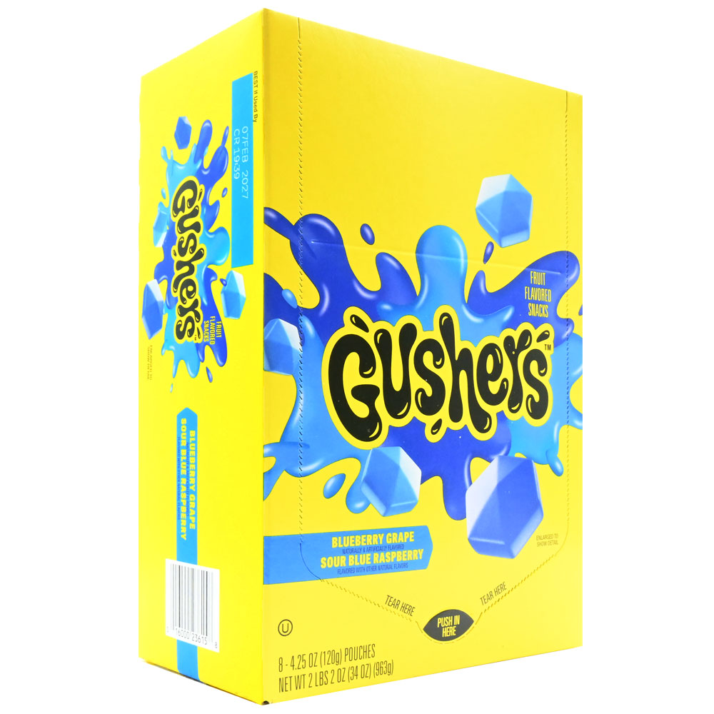 Gushers All Blue 4.25oz 8ct Box
