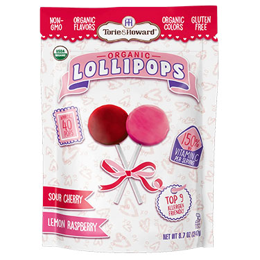Torie and Howard Valentines Lollipops 8.7oz Bag