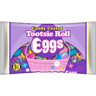 Tootsie Roll Easter Eggs Unwrapped 8oz Bag