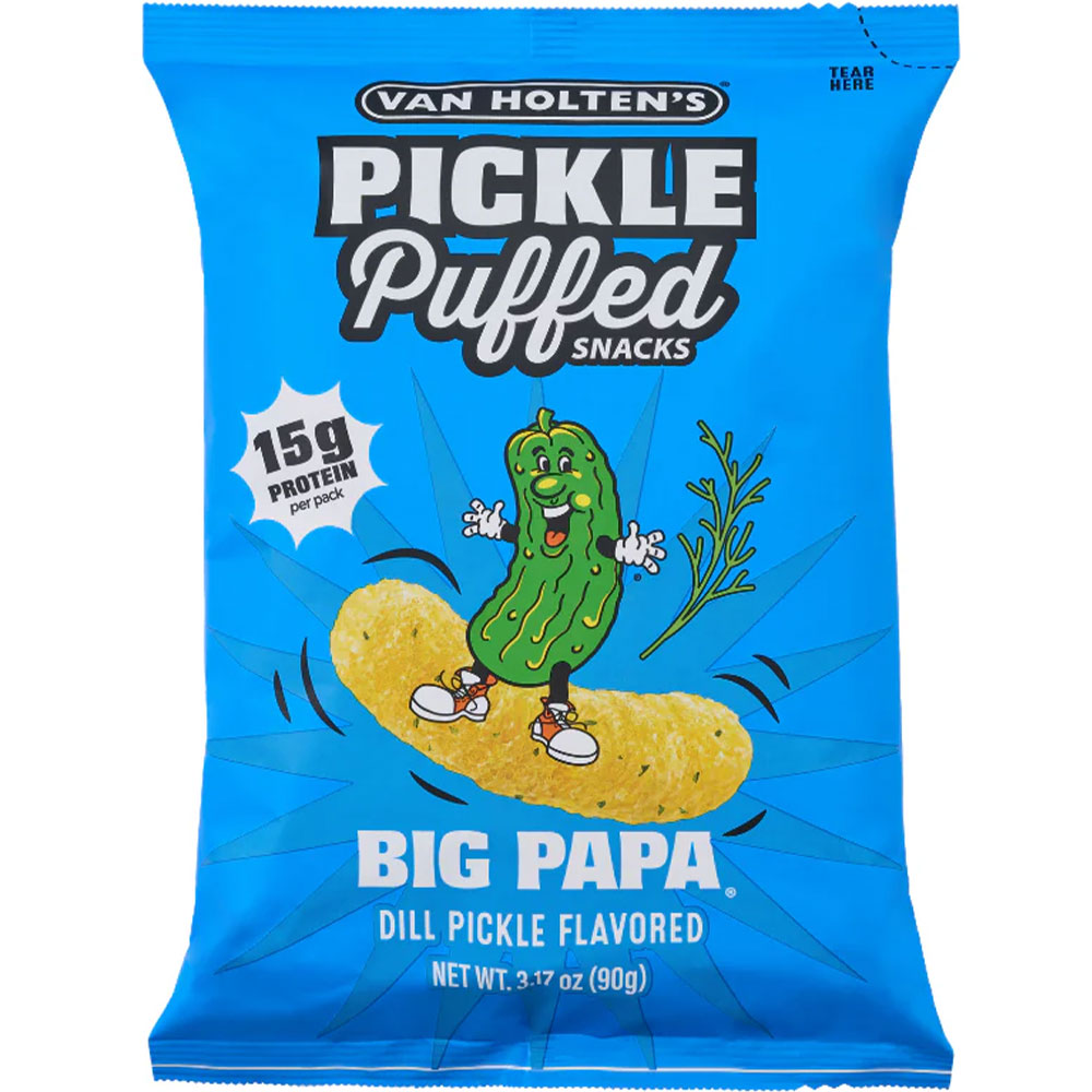 Van Holten's Big Papa Pickle Puffs 10ct Box