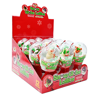 Alberts Snow Globe Lollies 12ct Box