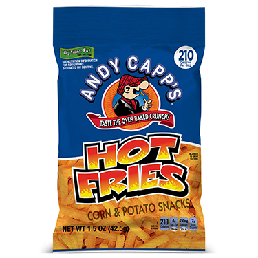 Andy Capps Hot Fries 3oz Bags 12ct Box