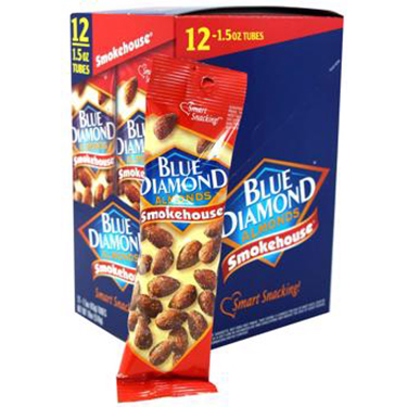 Blue Diamond Almonds Smokehouse 1.5oz 12ct Box