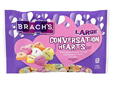 Brach's Candy, Conversation Hearts, Large 14 oz, Shop