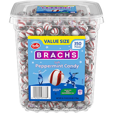 Brachs Sweet Stripes 350ct Tub