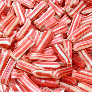 Cavalier Candies Peppermint Straws Christmas Hard Candy 1Lb