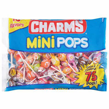 Charms Mini Pops 75ct Bag