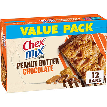 Chex Mix Bar Peanut Butter Chocolate 2.2oz 12ct Box