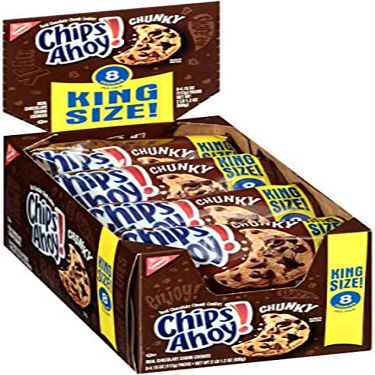 Chips Ahoy Chunky Cookies 4.15 8 ct Box