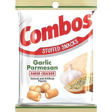 Combos Garlic Parmesan Baked Cracker 6.3oz Bag