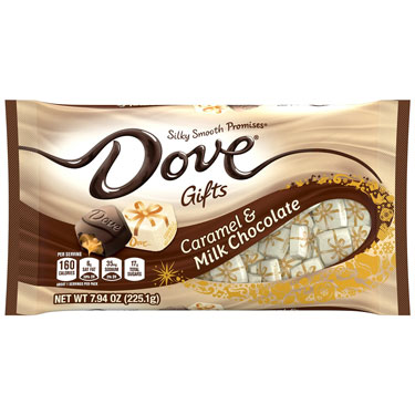 Dove Promises Christmas Caramel 7.94oz Bag