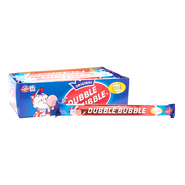 Dubble Bubble Bubble Gum Big Bar 3oz 24ct