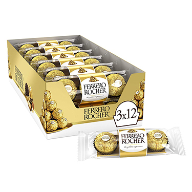 Ferrero Rocher Fine Hazelnut Chocolates 12ct