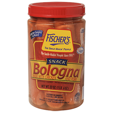 Fischers Snack Bologna 22oz Jar