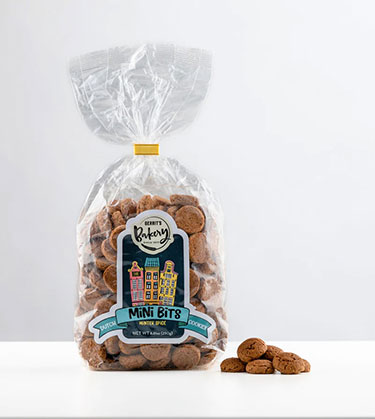 Gerrits Dutch Mini Bit Cookies 8.81oz Bag