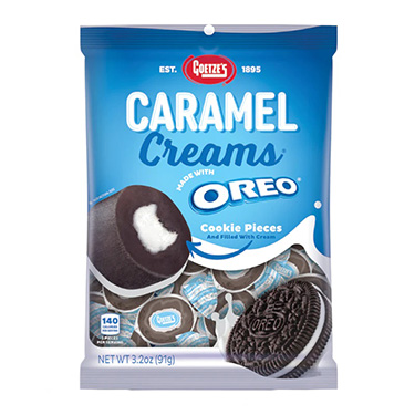 Goetze Oreo Caramel Creams 3.2 oz Bag