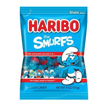 Haribo Smurfs 4oz Bag