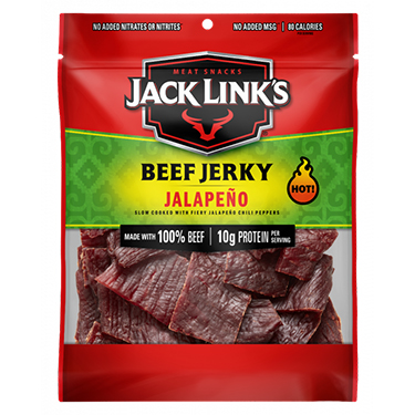 Jack Links Jerky Jalapeno 3.25oz Bag