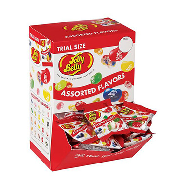 Jelly Belly Assorted Flavors Change Maker .35 oz bags 80 ct Box