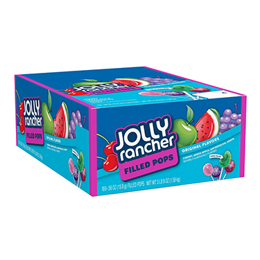 Jolly Rancher Assorted Lolli Pops 100ct Box