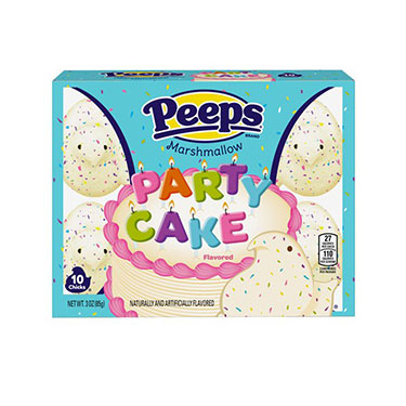 Peeps Easter Party Cake Marshmallow Chicks 3oz Box