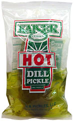 Kaiser Hot Dill Pickle Pouches 12ct