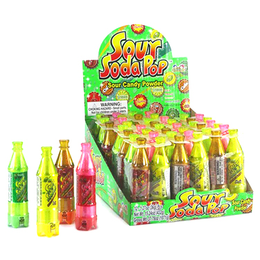 Kidsmania Soda Pop Sour Candy Powder 12ct Box