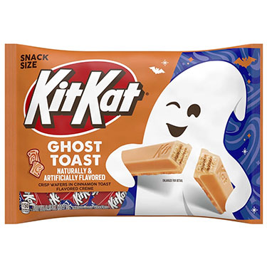 Kit Kat Halloween Ghost Toast Snack Size Bars 9.8oz Bag