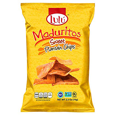 Lulu Plantain Chips Maduritos Sweet 30ct Box