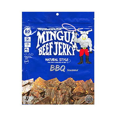 Mingua Bbq Jerky 3.5oz Bag