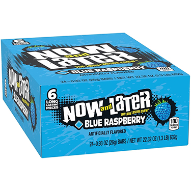 Now and Later Changemaker Blue Rasberry 0.93oz 24ct Box