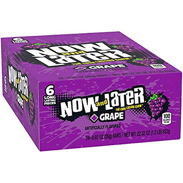 Now and Later Changemaker Grape 0.93oz 24ct Box