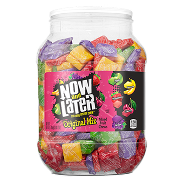 Now and Later Original Mix 60oz 385ct Jar