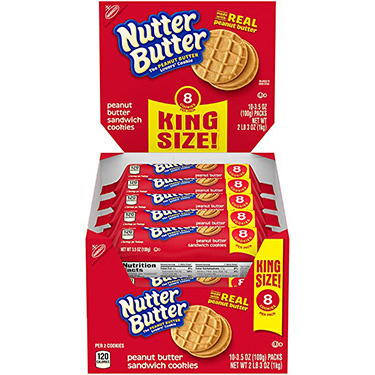 Nutter Butter King Size 3.5 oz 10 ct