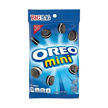 Oreo Mini Cookie 3 oz Peg Bag