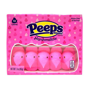 Peeps Easter Pink Chicks 3oz Box