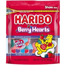 Haribo Valentine Berry Hearts 7.5oz Bag