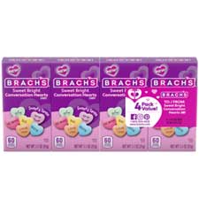 Brachs Sweet Bright Conversation Heart Boxes 4ct