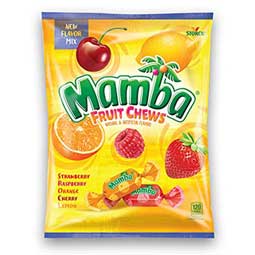 Mamba Fruit Chews Assorted 3.52oz Bag