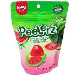 Amos Peelerz Gummy Watermelon 6oz Bag