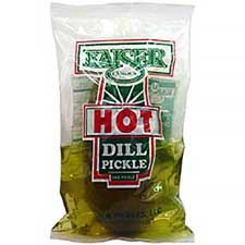 Kaiser Hot Dill Pickle Pouches 12ct Box