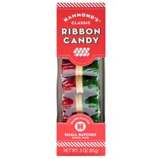 Hammonds Cherry Ribbon Candy 3oz Box