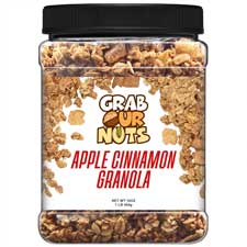 Grab Our Nuts Apple Cinnamon Granola 16oz Jar
