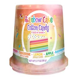Alberts Cotton Candy Rainbow Cake 3.17oz Tub