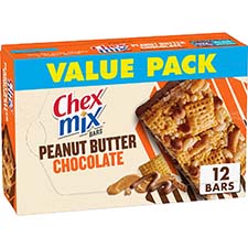 Chex Mix Bar Peanut Butter Chocolate 2.2oz 12ct Box