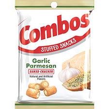 Combos Garlic Parmesan Baked Cracker 6.3oz Bag