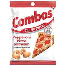 Combos Pepperoni Pizza Baked Cracker 6.3oz Bag