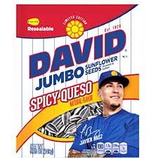 David Jumbo Spicy Queso Sunflower Seeds 5.25oz Bag