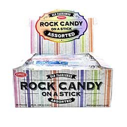 Espeez Rock Candy On A Stick Assorted 36ct Box