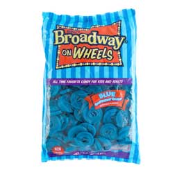 Gerrit Broadway Licorice Wheels Blue Raspberry 4.4lb Bag